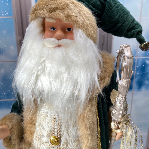 VTG Sleigh Hill Trading Co Santa Claus 18" Standing Figurine Christmas Decor - Picture 1 of 12